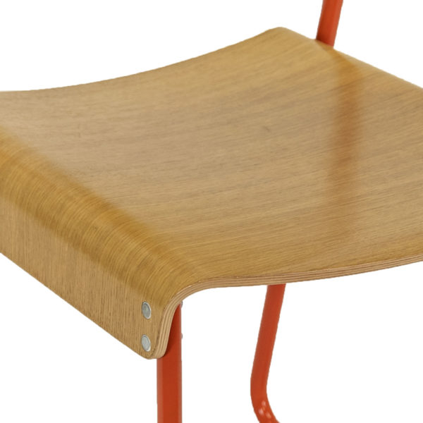 Set of 6 Canteen Chairs by VERY GOOD & PROPER - Image 6