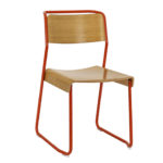 Set of 6 Canteen Chairs by VERY GOOD & PROPER - Image 2