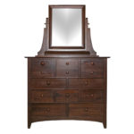 KINCAID FURNITURE Gathering House Mule Chest with Tilting Mirror