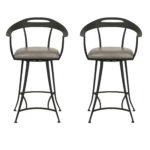 Pair of CHARLESTON FORGE Ventura Counter Stools