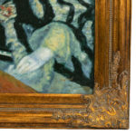 Signed RAYMOND Reproduction Oil on Canvas “Le Loge” by RENOIR - Image 3
