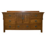 KINCAID FURNITURE Mission Style Oak Sideboard
