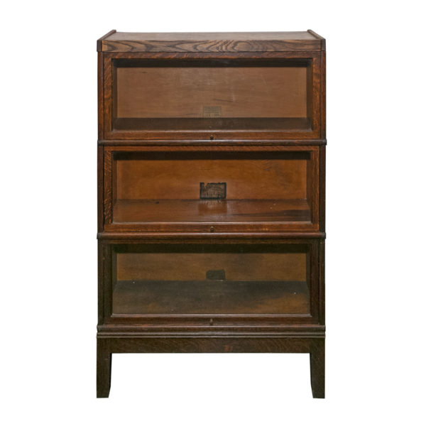 Antique Oak GLOBE WERNICKE Barrister Bookcase - Image 1