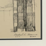 Signed “Union Station-Main Arch” Lithograph Circa 1977 - Image 4