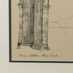 Signed “Union Station-Main Arch” Lithograph Circa 1977 - Image 3