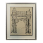 Signed “Union Station-Main Arch” Lithograph Circa 1977
