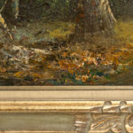 Signed Original Oil Landscape with Stream - Image 3