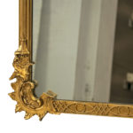 Vintage Gold Gilt Pagoda Mirror with Phoenix Circa 1930s - Image 4