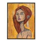 ERIC MCDONOUGH Original Signed Mixed Media on Canvas