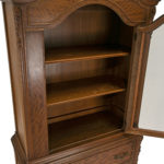 Vintage French Style China Cabinet with Lower Drawer - Image 3