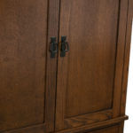 Mission Style Oak Door Chest - Image 5