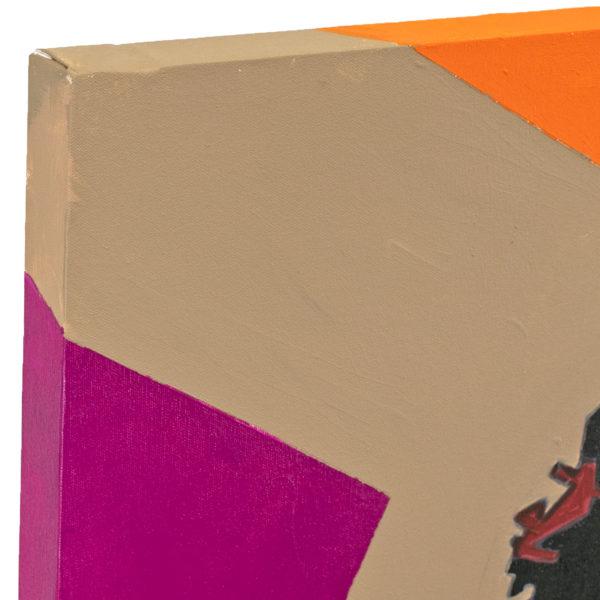 ERIC MCDONOUGH “Lenny Kravitz” Original Mixed Media on Canvas - Image 4