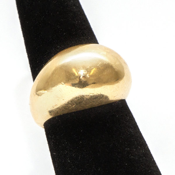 Dome Ring in 14 Karat Gold - Image 4