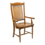 CANADEL Birch Dining Table in Nutmeg Finish with 8 Chairs and 2-20” Leaves - Image 7