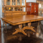 CANADEL Birch Dining Table in Nutmeg Finish with 8 Chairs and 2-20” Leaves - Image 6