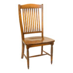 CANADEL Birch Dining Table in Nutmeg Finish with 8 Chairs and 2-20” Leaves - Image 2