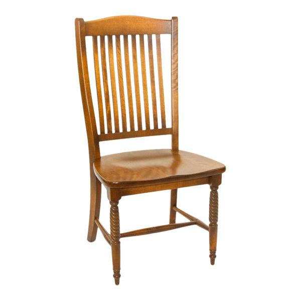 CANADEL Birch Dining Table in Nutmeg Finish with 8 Chairs and 2-20” Leaves - Image 2