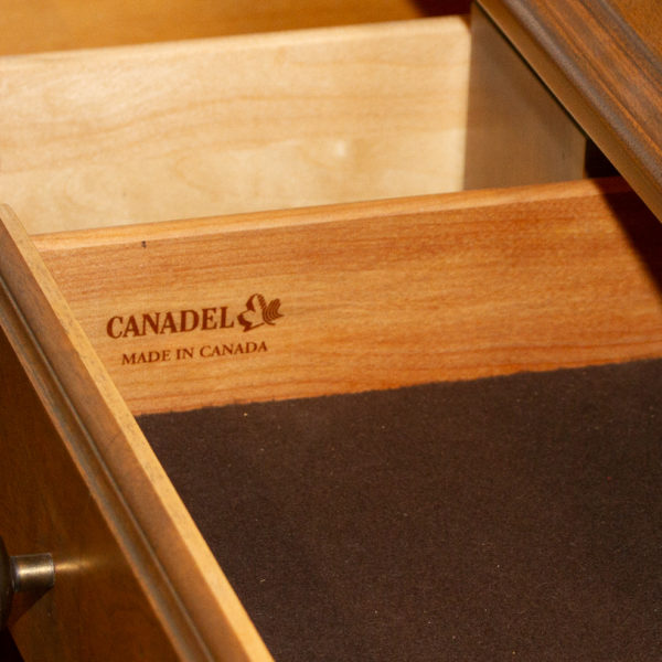 CANADEL Birch Buffet and Hutch in Nutmeg Finish - Image 2