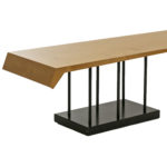 DAVID ORTH (1953-) Handcrafted Wood Coffee Table - Image 3