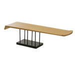 DAVID ORTH (1953-) Handcrafted Wood Coffee Table