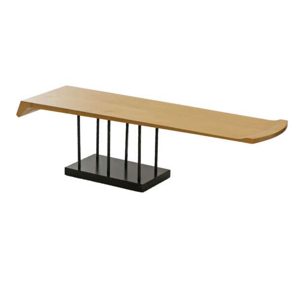 DAVID ORTH (1953-) Handcrafted Wood Coffee Table - Image 1