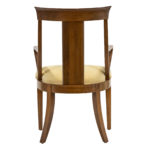 ETHAN ALLEN Medallion Collection Round Dining Table with 6 Chairs and 2-18” Leaves - Image 5