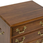 DAVIS CABINET CO. Chippendale 4 Drawer Bedside Chest - Image 4
