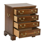 DAVIS CABINET CO. Chippendale 4 Drawer Bedside Chest - Image 2