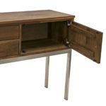ROOM AND BOARD Linear Walnut Console Cabinet - Image 7