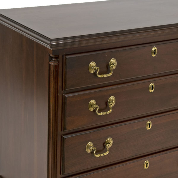 ETHAN ALLEN Chippendale 4 Drawer Chest - Image 4