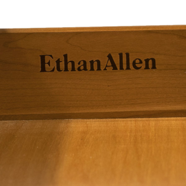 ETHAN ALLEN Medallion Collection Cherry 6 Drawer Chest - Image 8