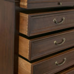 ETHAN ALLEN Medallion Collection Cherry 6 Drawer Chest - Image 7