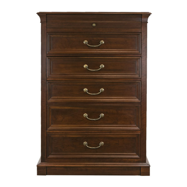 ETHAN ALLEN Medallion Collection Cherry 6 Drawer Chest - Image 1