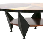 BENJAMIN LE Inlaid Coffee Table - Image 4