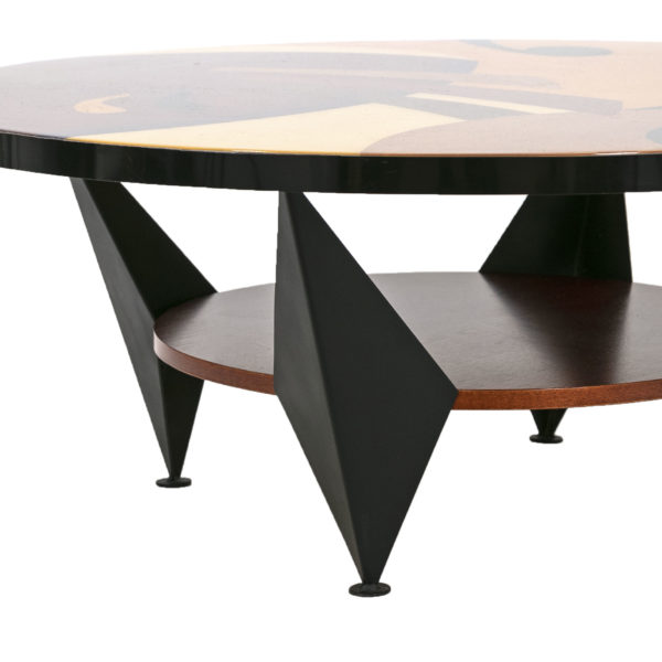 BENJAMIN LE Inlaid Coffee Table - Image 4