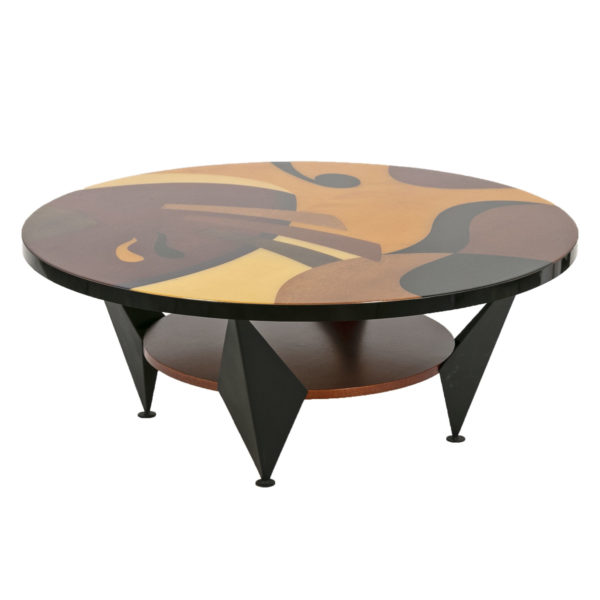 BENJAMIN LE Inlaid Coffee Table - Image 1