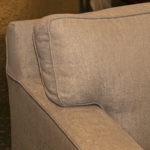 ARHAUS Camden Collection Swiveling Club Chair in Oatmeal Tweed - Image 3