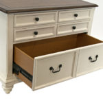 HAVERTY’S Newport Collection File Cabinet in White - Image 6