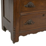 Antique Walnut 3 Drawer Chest - Image 7