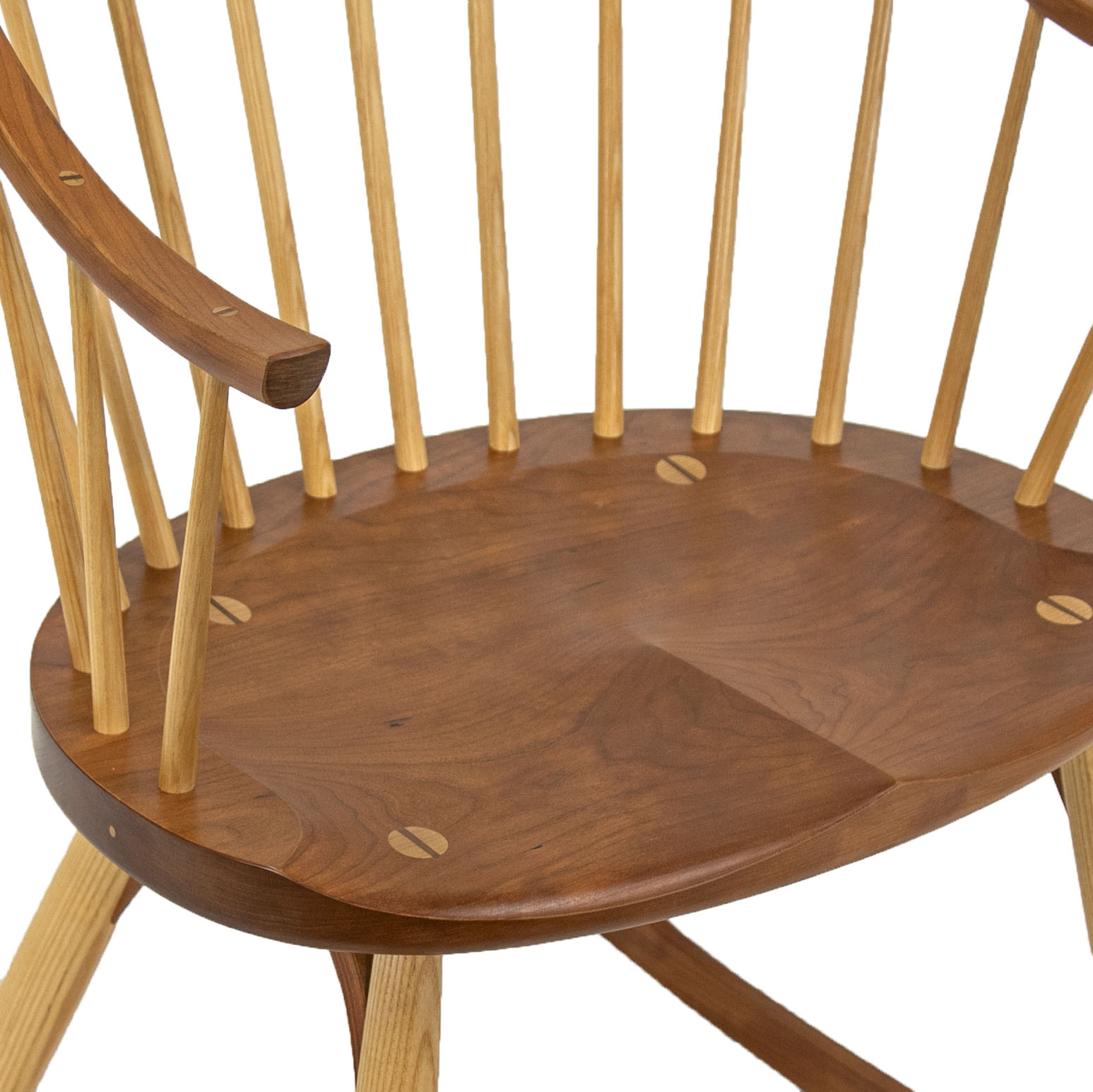 Two Tone Rocker THOMAS MOSER Two Tone Continuous Arm Rocker | Grandview Mercantile