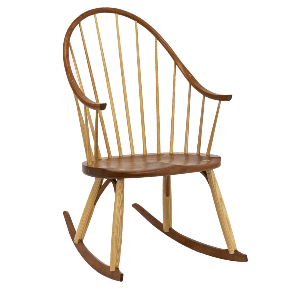 Two Tone Rocker THOMAS MOSER Two Tone Continuous Arm Rocker | Grandview Mercantile