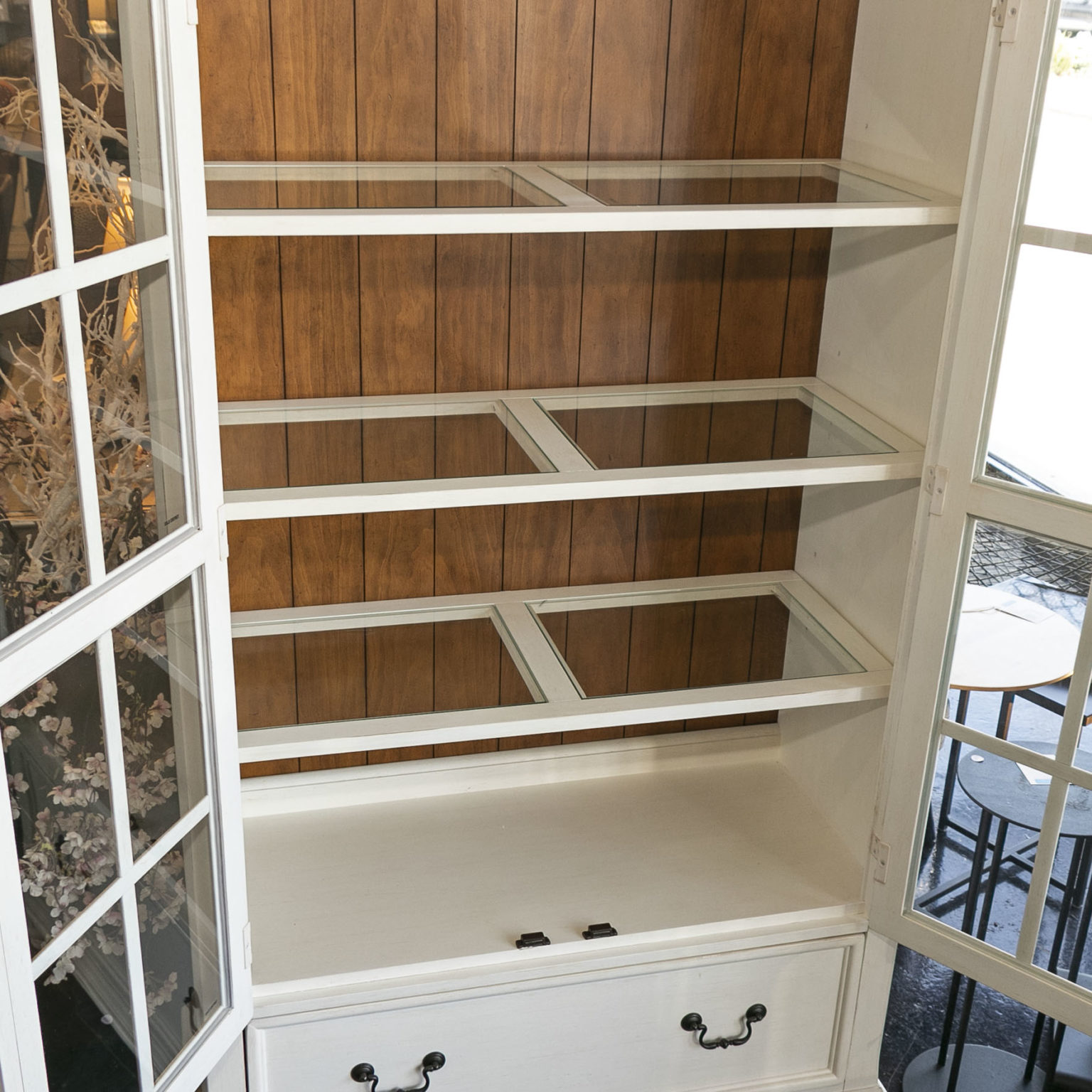 HAVERTY’S Newport Collection 3 Section Bookcase | Grandview Mercantile