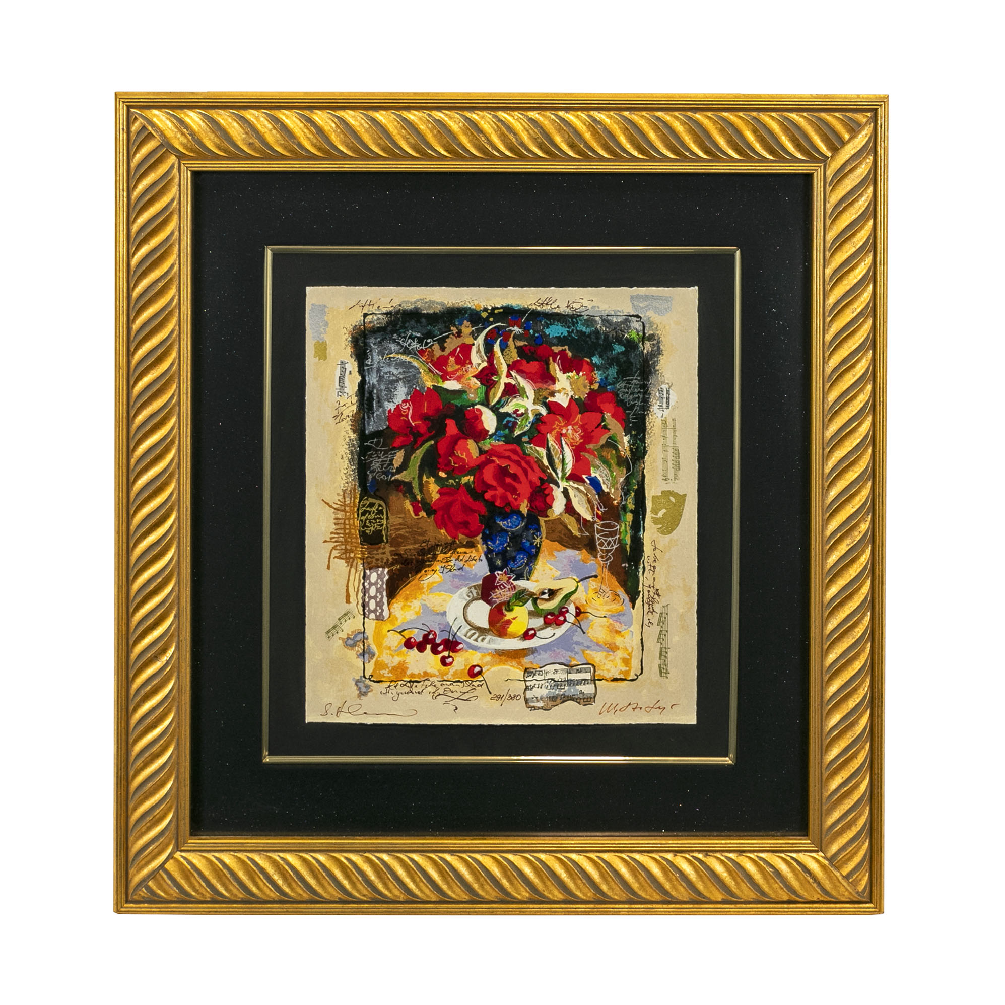 ALEXANDER AND WISSOTZKY “Red Bouquet” Serigraph | Grandview Mercantile