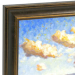 KATHY BATES “Lone Bull” Original Oil on Board - Image 4