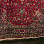 9’0”x 13’0” Hand Knotted Persian Mashad Wool Rug - Image 5