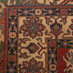 7’4”x9’8” Hand Knotted Flat Weave Wool Rug - Image 6