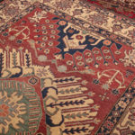 7’4”x9’8” Hand Knotted Flat Weave Wool Rug - Image 3