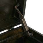 Plank Style Wood Chest with Iron Hardware - Image 6