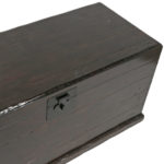Plank Style Wood Chest with Iron Hardware - Image 4