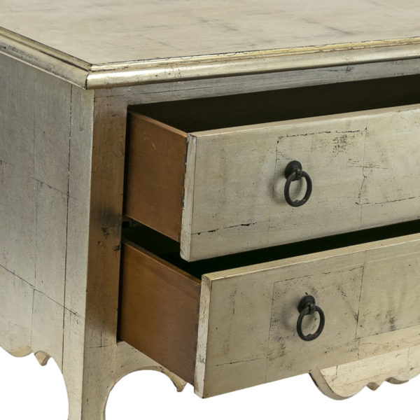 New HEKMAN Silver Leaf 2 Drawer Chest - Image 3